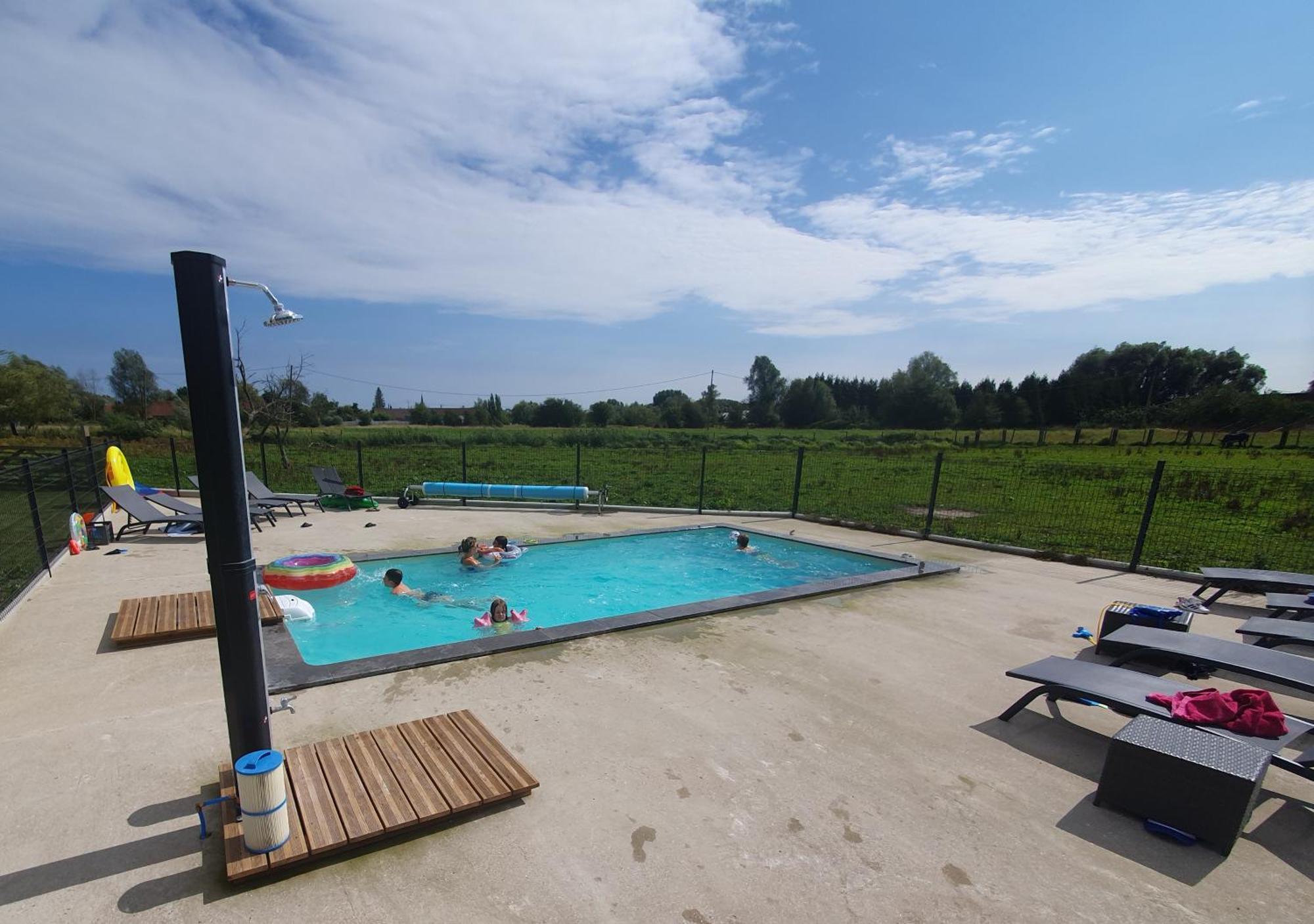 Au chemin du paradis Gîte de 10 personnes 4 Etoiles Saint-Martin-Lez-Tatinghem Extérieur photo